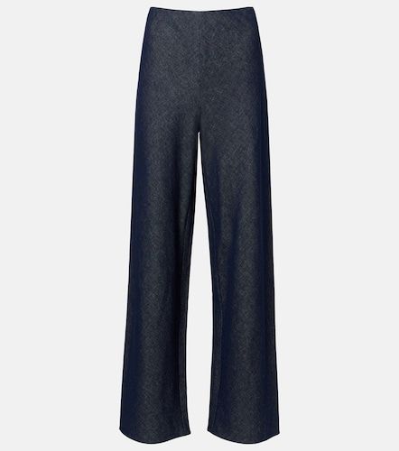 Pantalon large Colette en coton et lin - Vince - Modalova
