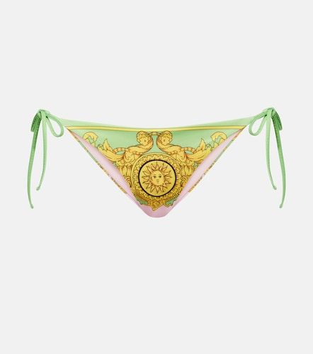 Culotte de bikini à imprimé - Versace - Modalova