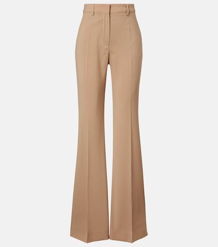 Pantalon évasé en laine vierge - Sportmax - Modalova