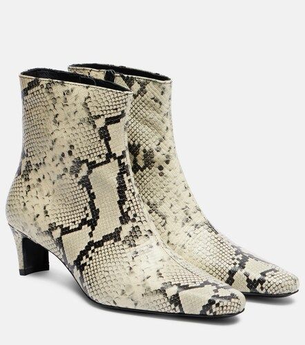 Bottines Wally en cuir embossé - Staud - Modalova