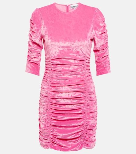 Ganni Robe en velours - Ganni - Modalova