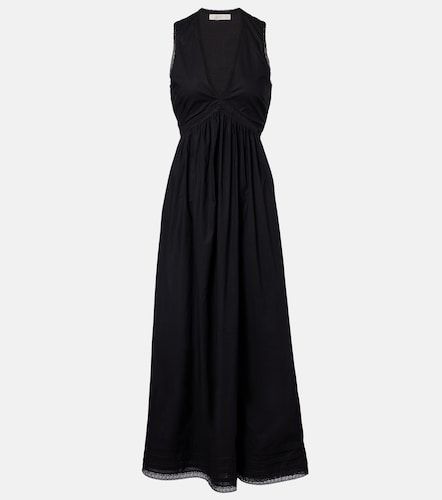 Robe longue Fiora en coton à dentelle - Faithfull - Modalova
