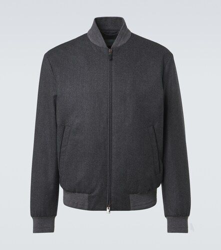 Canali Veste bomber en laine - Canali - Modalova