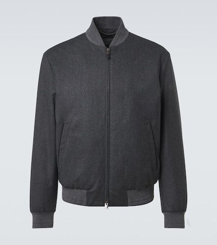 Canali Veste bomber en laine - Canali - Modalova