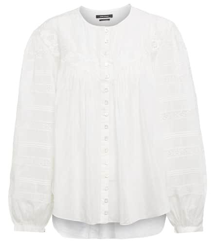 Blouse Gregoria en coton et soie - Isabel Marant - Modalova