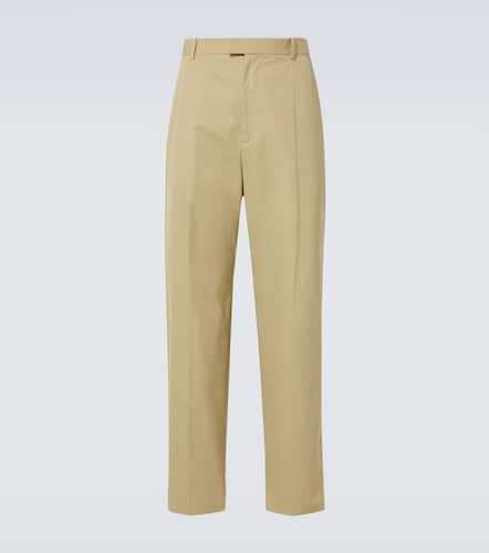 Pantalon droit en sergé de coton - Bottega Veneta - Modalova