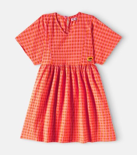 Robe en coton mélangé à carreaux - Bobo Choses - Modalova