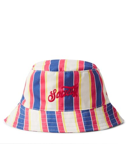 Chapeau bob Gorse rayé en coton - The New Society - Modalova