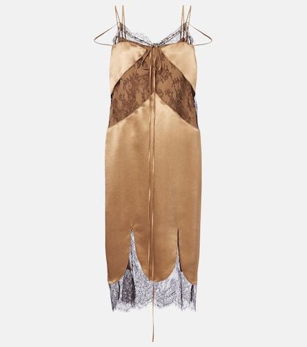 Robe à finitions en dentelle - Ferragamo - Modalova