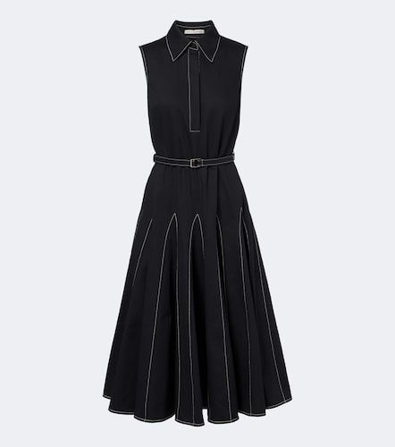 Robe midi Monique en popeline de coton - Emilia Wickstead - Modalova