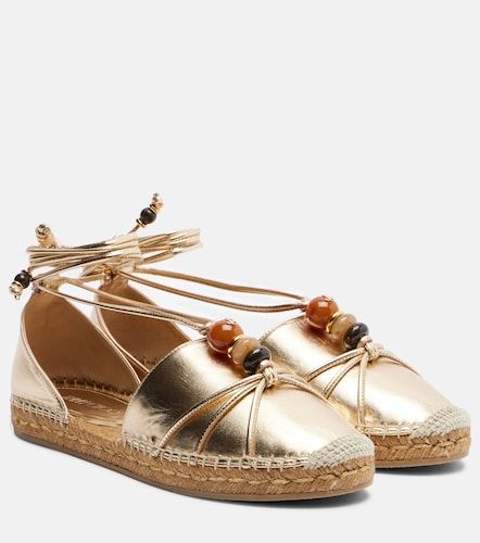Espadrilles Lemi en cuir métallisé - Jimmy Choo - Modalova