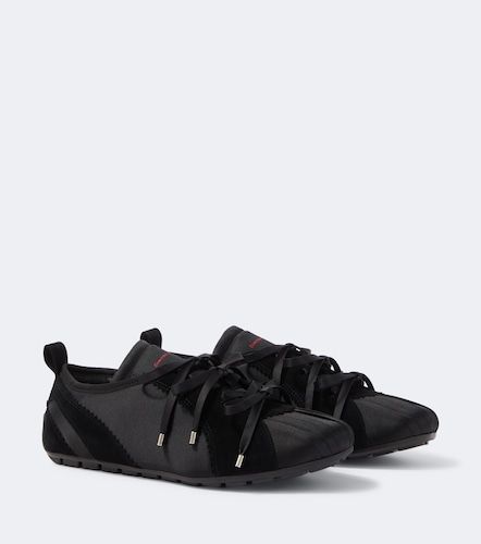 Baskets Ballerina Grip en satin et daim - Simone Rocha - Modalova