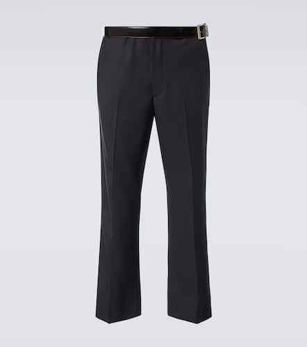 Prada Pantalon droit en laine - Prada - Modalova