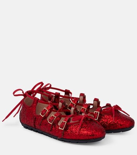 Ballerines Ghillie à paillettes - Simone Rocha - Modalova