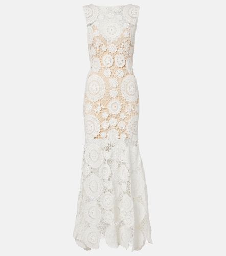 Robe longue en crochet - Self-Portrait - Modalova