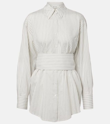 Róhe Chemise rayée en soie et coton - Rohe - Modalova