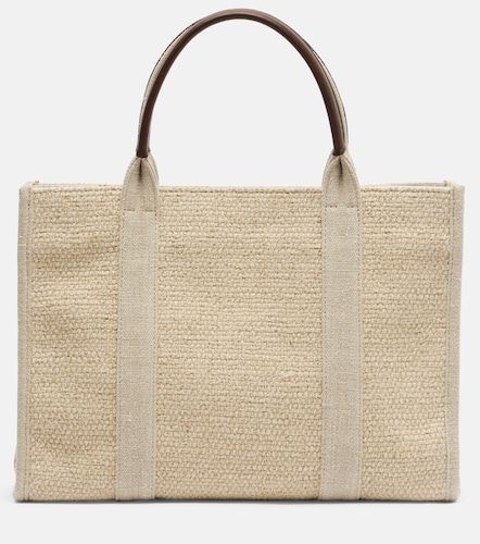 Sac Georgia Medium en toile et cuir - The Row - Modalova