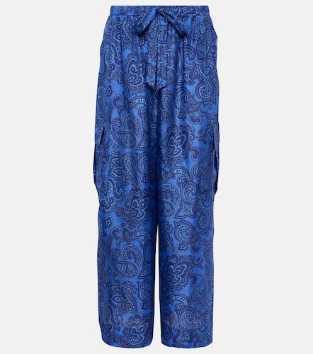 Pantalon ample Ottie en soie - Zimmermann - Modalova