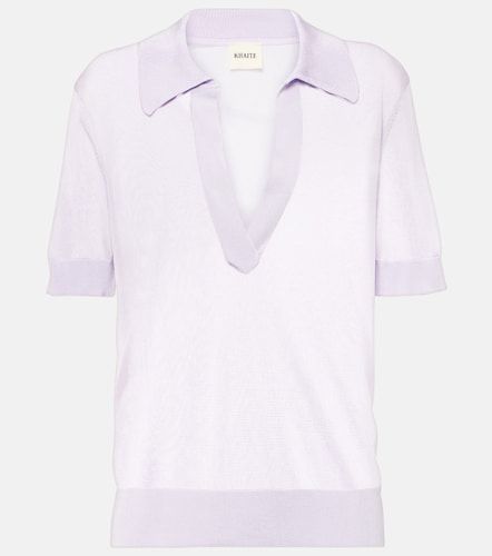 Khaite Top Julita en jersey - Khaite - Modalova