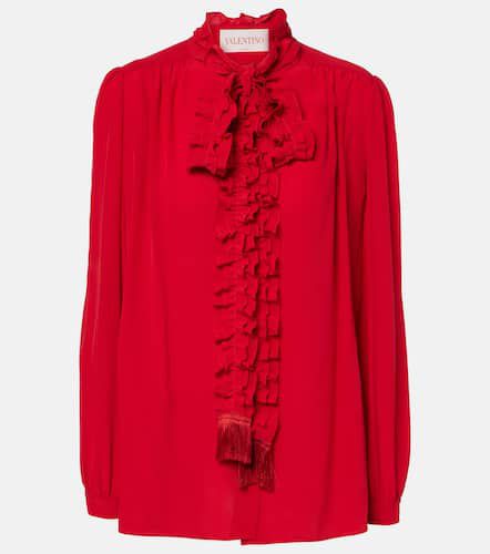 Valentino Blouse en crêpe de soie - Valentino - Modalova