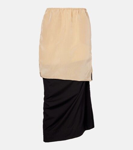Jupe longue Tyler en laine et soie - Calvin Klein Collection - Modalova