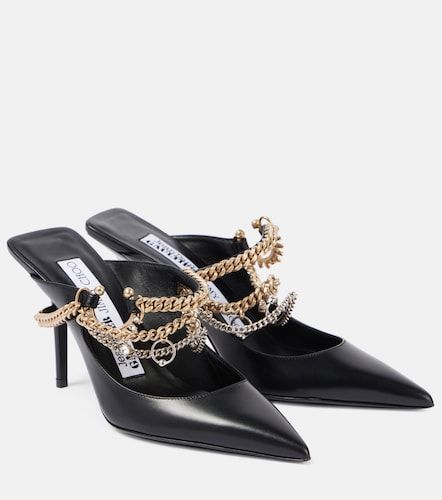 X Jean Paul Gaultier – Escarpins slingback en cuir - Jimmy Choo - Modalova