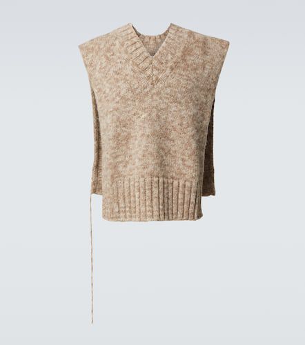 Pull sans manches en laine et coton - Maison Margiela - Modalova