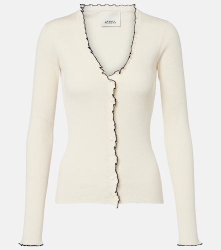 Cardigan Izae en soie et coton - Isabel Marant - Modalova