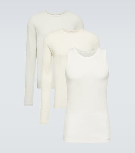 Set de 3 T-shirts en jersey de coton - Jil Sander - Modalova