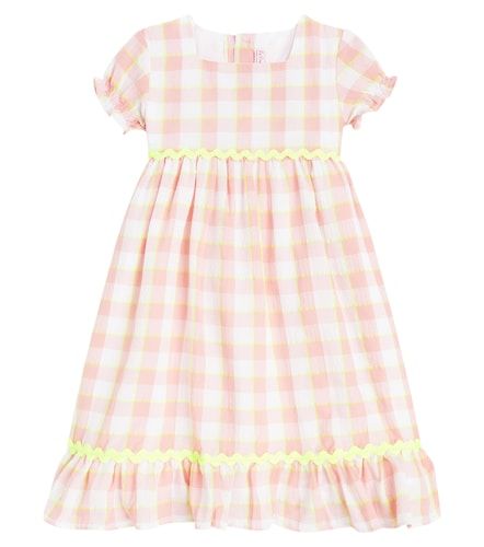 Robe Gabrielle en coton à carreaux - La Coqueta - Modalova