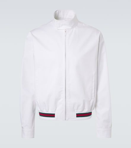 Veste Web Stripe en sergé de coton - Gucci - Modalova