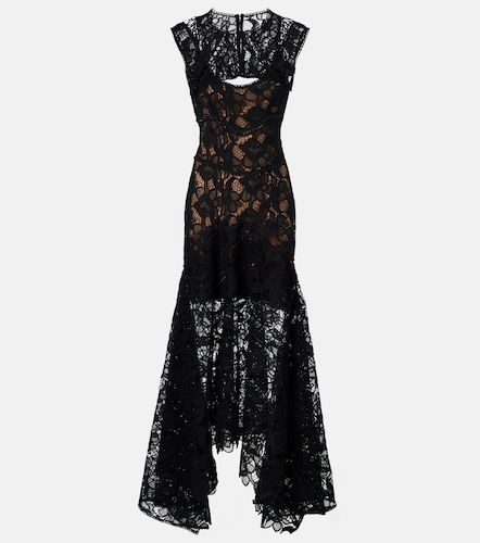 Robe longue Janica en dentelle - Costarellos - Modalova