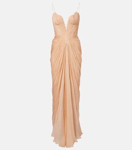 Robe longue Cecilia en soie - Maria Lucia Hohan - Modalova