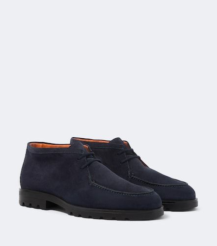 Bottines Rock Wallabee en daim - Santoni - Modalova