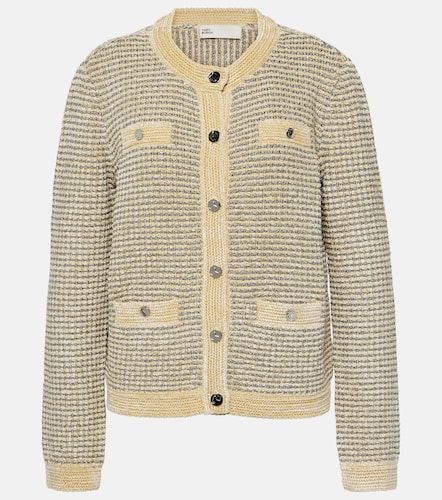 Tory Burch Cardigan Kendra rayé - Tory Burch - Modalova