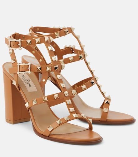 Sandales Rockstud 90 en cuir - Valentino Garavani - Modalova