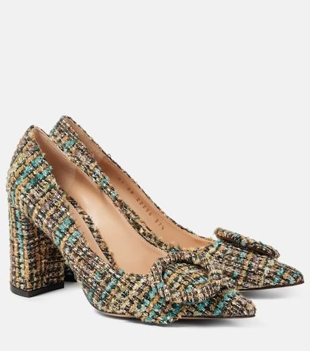 Escarpins 85 en tweed - Gianvito Rossi - Modalova
