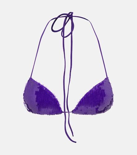 LaQuan Smith Brassière à sequins - LaQuan Smith - Modalova