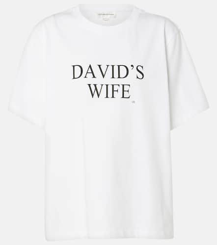 T-shirt imprimé en coton - Victoria Beckham - Modalova