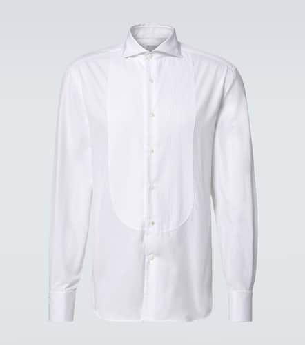 Chemise de smoking en coton - Brunello Cucinelli - Modalova