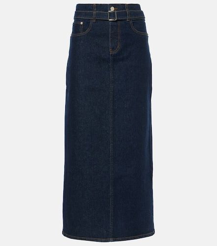 Jupe midi Calder en denim - Proenza Schouler - Modalova