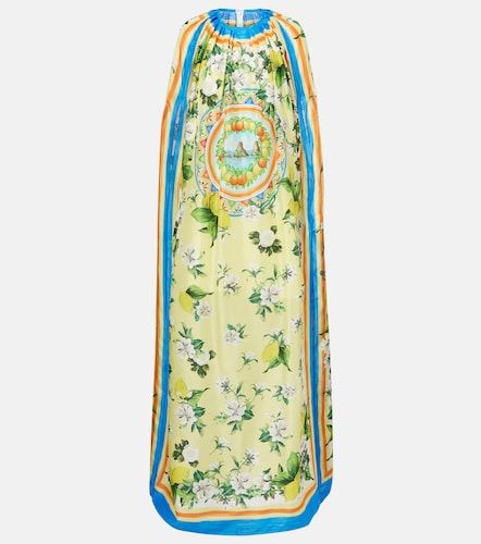 Cape imprimée en soie - Dolce&Gabbana - Modalova