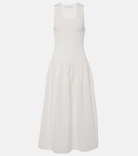 Robe midi White Label Malia en popeline de coton - Proenza Schouler - Modalova