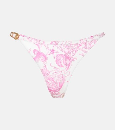 Versace Culotte de bikini imprimée - Versace - Modalova