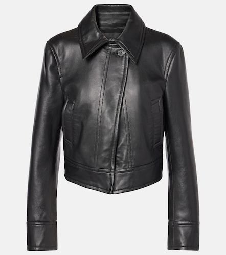 Joseph Veste courte Caron en cuir - Joseph - Modalova