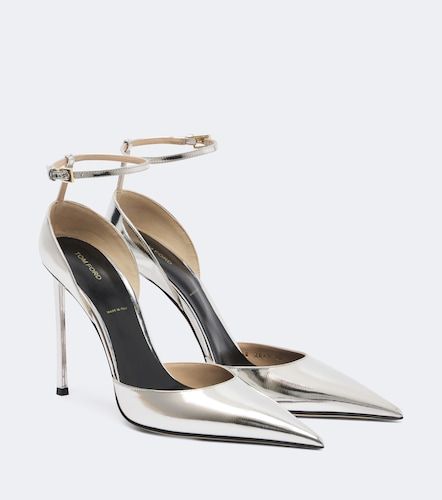 Escarpins en cuir métallisé - Tom Ford - Modalova