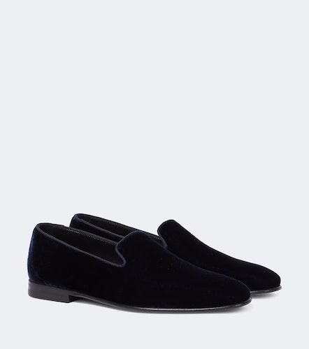 Mocassins Mario en velours - Manolo Blahnik - Modalova