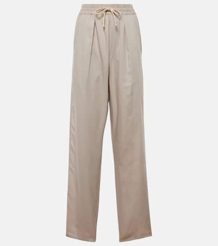 Pantalon droit en coton - Marant Etoile - Modalova