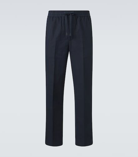 Pantalon droit Asolo en lin et coton - Brioni - Modalova