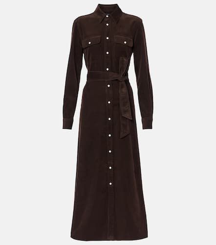 Robe chemise en velours côtelé de coton - Polo Ralph Lauren - Modalova